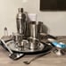 30 Piece LOOSE PARTS STAINLESS STEEL SHAKE AND POUR MUD KITCHEN OUTDOOR PLAY SET