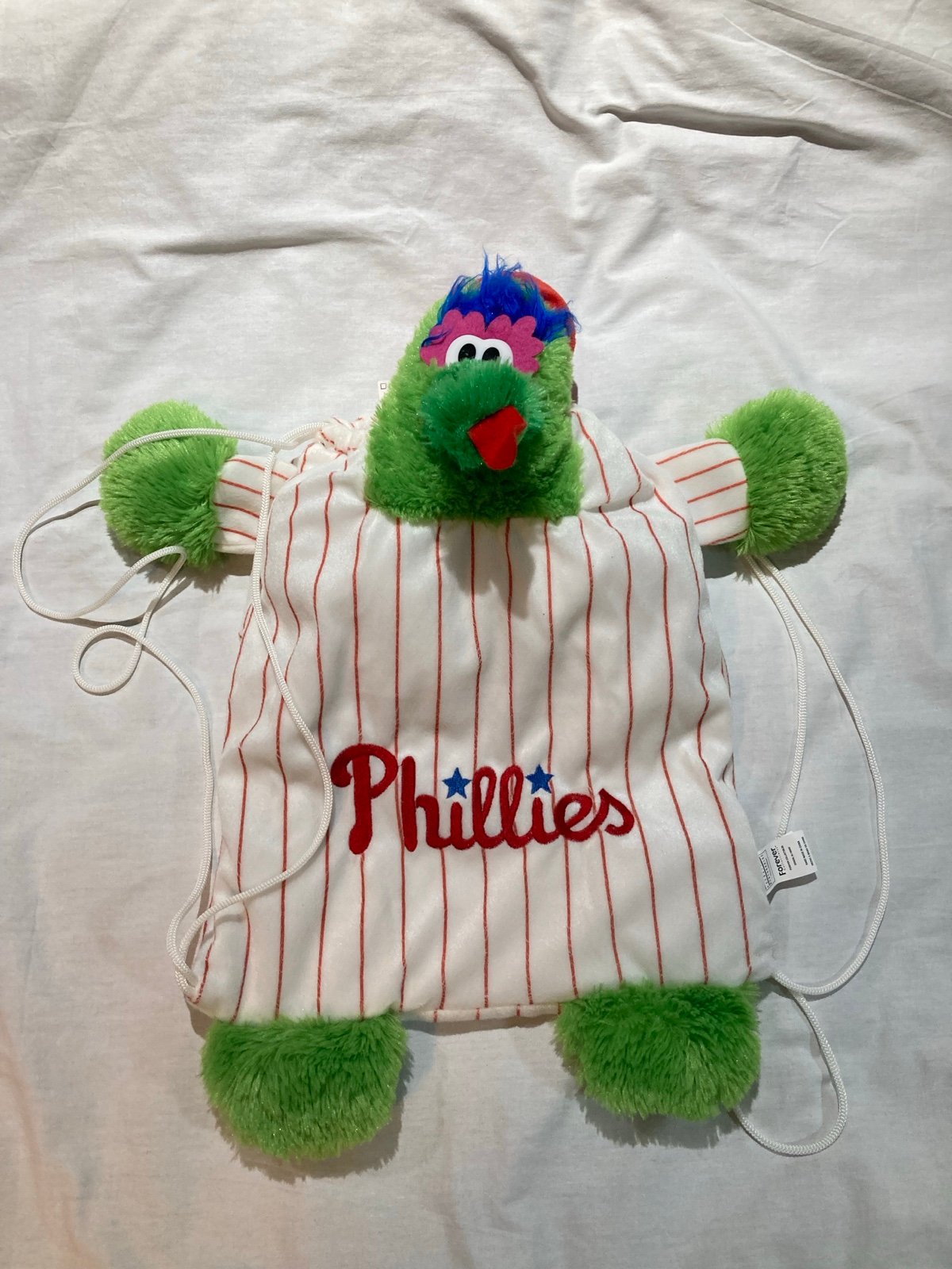 Philly Phanatic String Backpack, NWT!