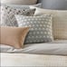 335 Hotel Collection Bedford GeoComforter, Full/Queen, Color: Wheat