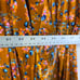 Savage X Fenty Floral Robe in Mustard and Blue NWOT