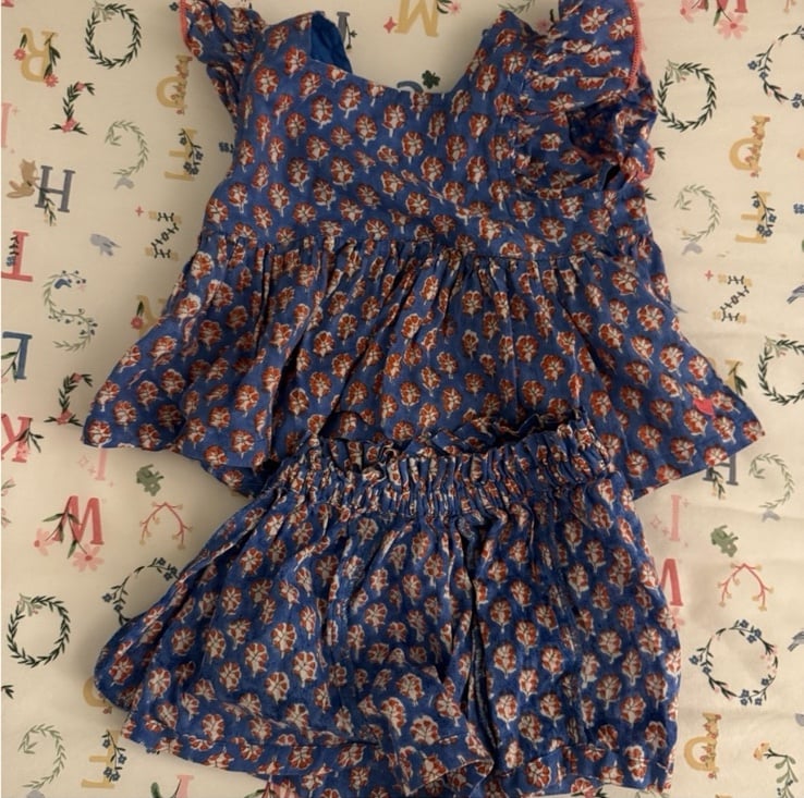Pink Chicken girls elsie 2 piece set