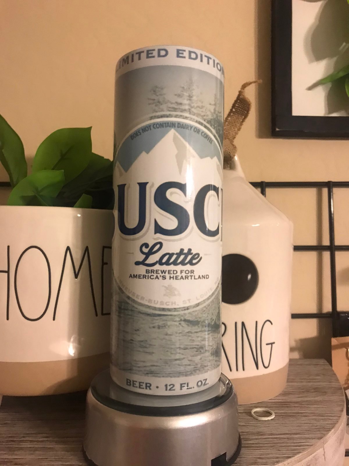 4 Busch latte tumbler