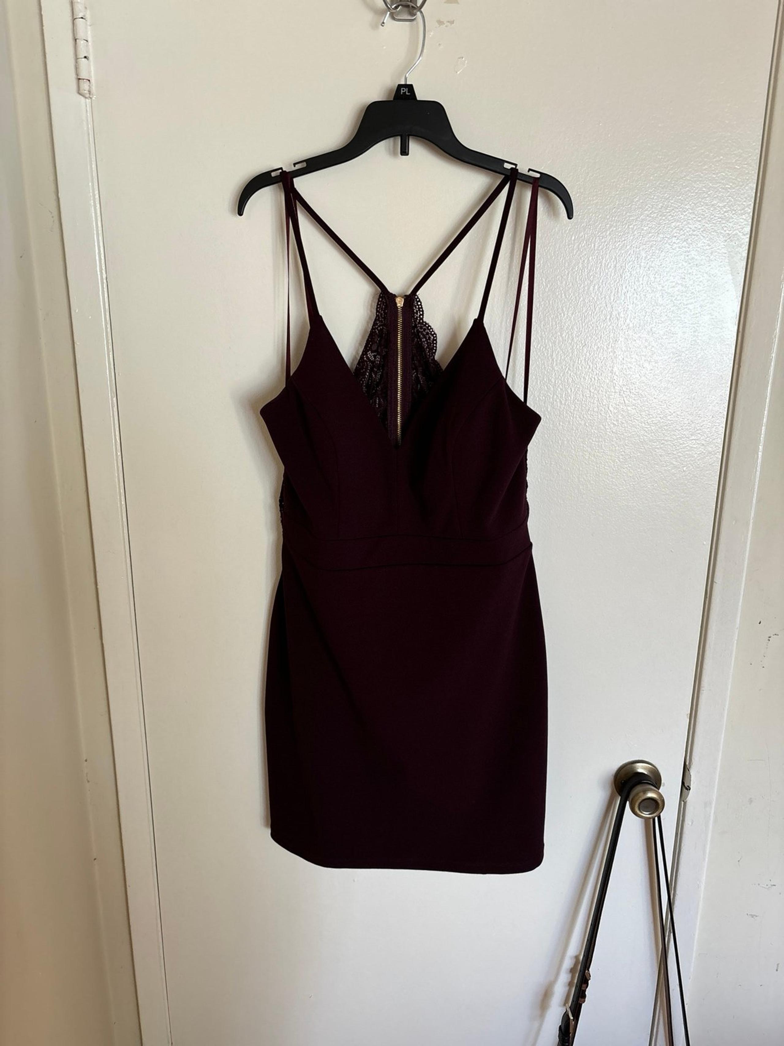 Plum Colored Going Out Dress Size 13