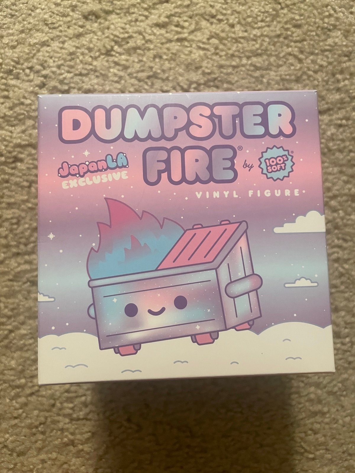 Kawaii Galaxy Japan LA dumpster fire figure