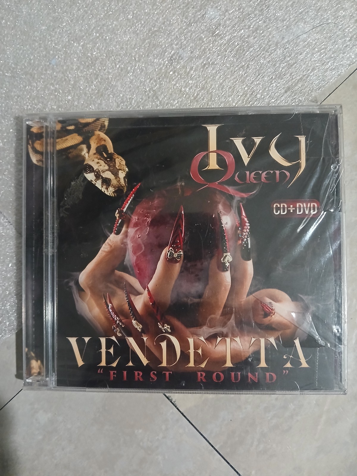 Ivy Queen Vendetta 'First Round' (CD/DVD Combo) NEW SEALED