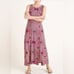 CHICO'S Tile-Print Maxi Dress Maxi Dress - Size 3 (Fits 16/18)
