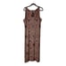CHICO'S Tile-Print Maxi Dress Maxi Dress - Size 3 (Fits 16/18)
