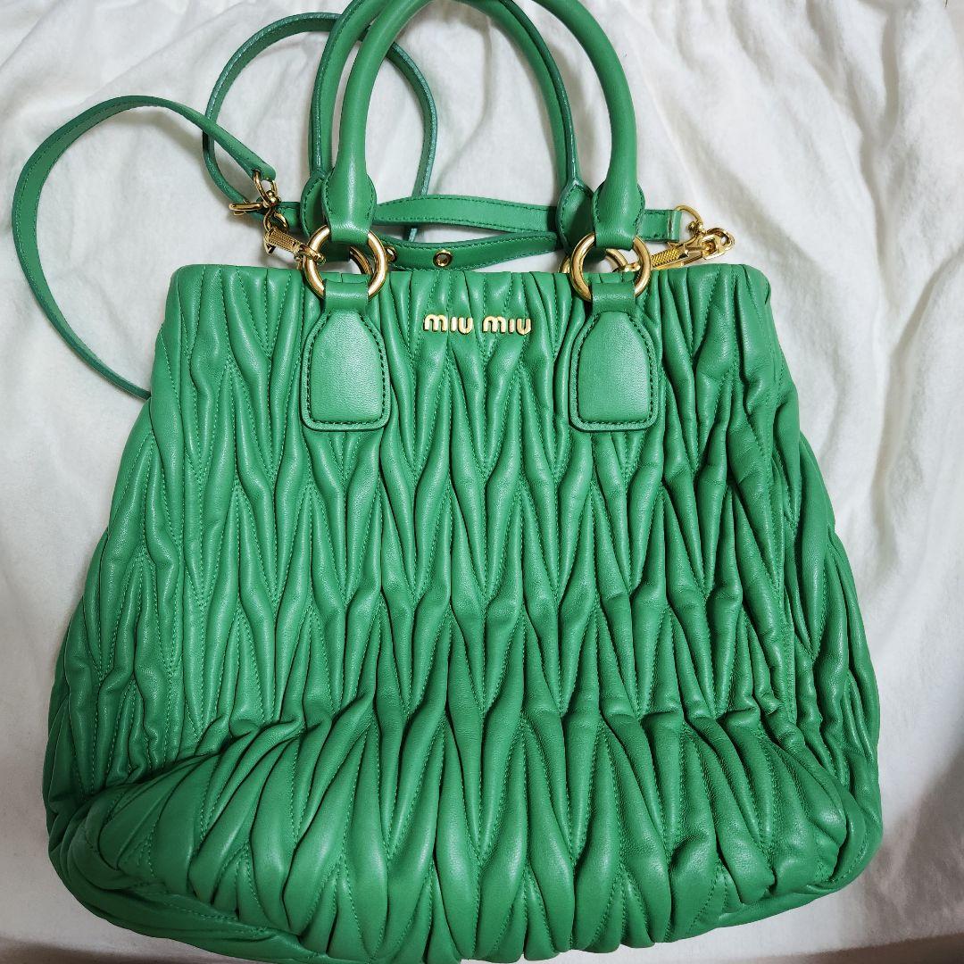 MIU MIU Nappa Leather Shoulder Bags | Mercari MIU MIU Nappa Leather Shoulder Bags | Mercari