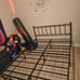 Full Size Metal Platform Bed Frame with Heavy Duty Metal Slat support,14 Height