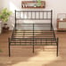Full Size Metal Platform Bed Frame with Heavy Duty Metal Slat support,14 Height