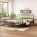 Full Size Metal Platform Bed Frame with Heavy Duty Metal Slat support,14 Height