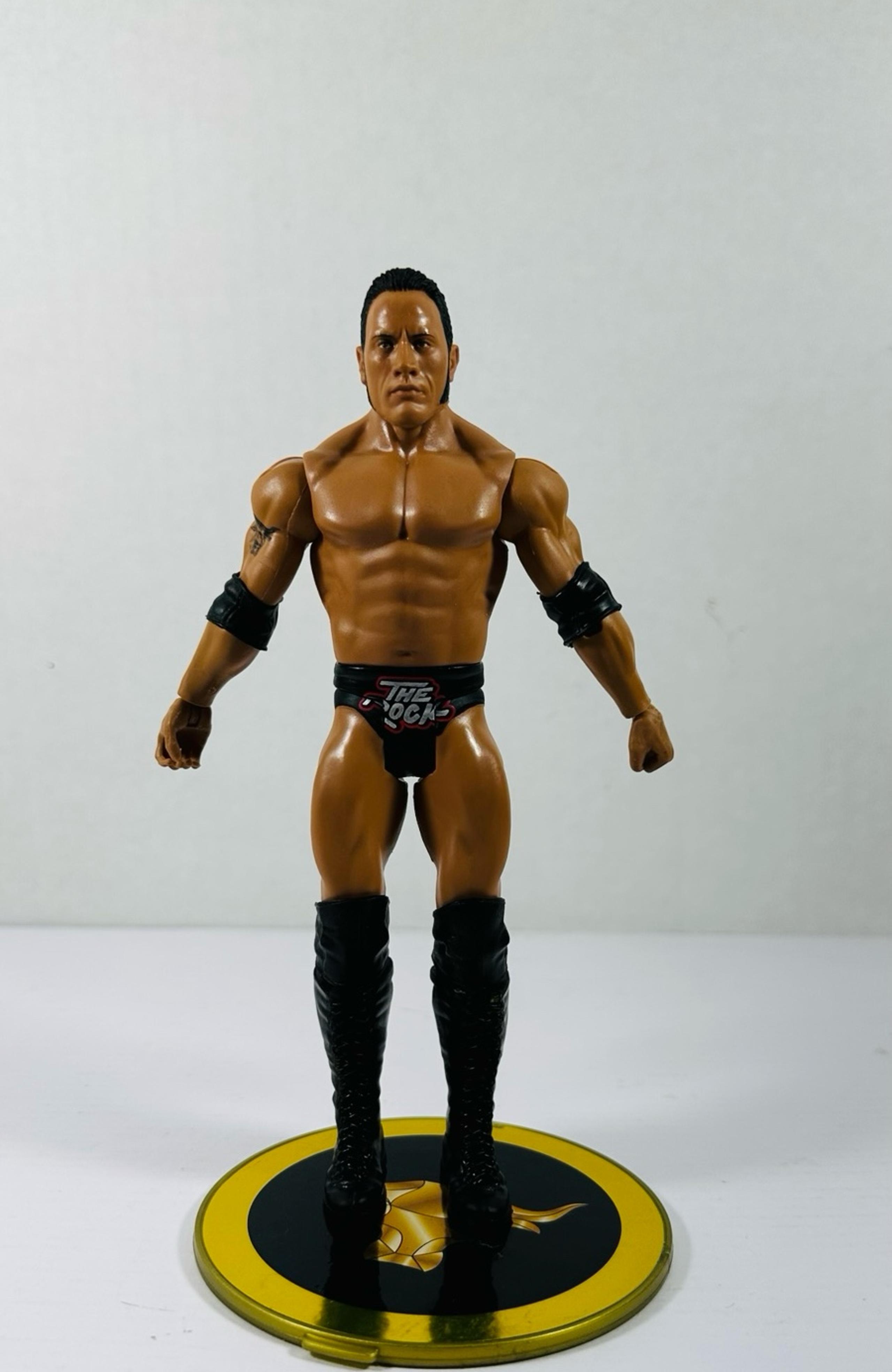 The Rock WWE Showdown 2 Pack Mattel Wrestling Action Figure 6” Flashback WWF Toy