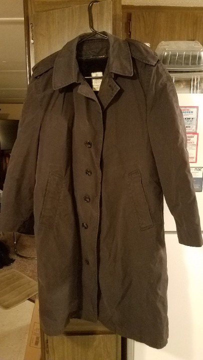 1985 U.S. Army Rain Coat w/Liner