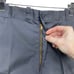 Vintage Lee Chetopa Twill Slacks Pants Mens 40X29 Gray Deadstock