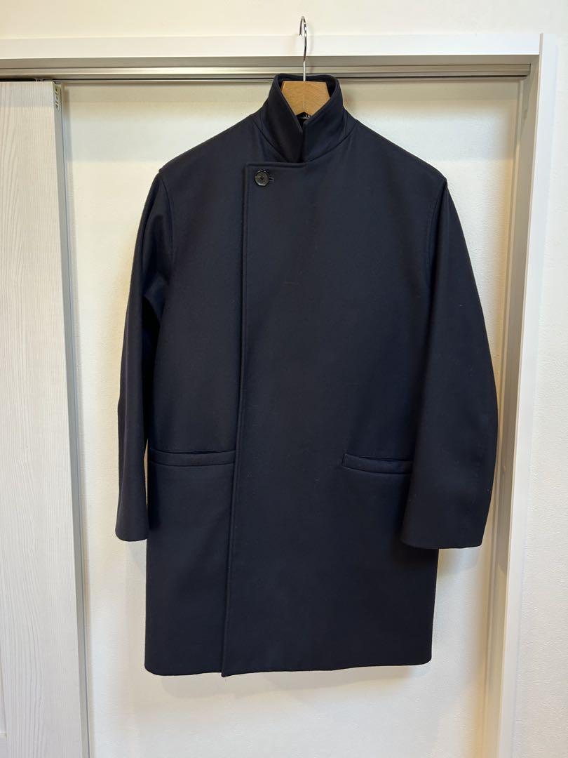 AURALEE LIGHT MELTON OVER COAT