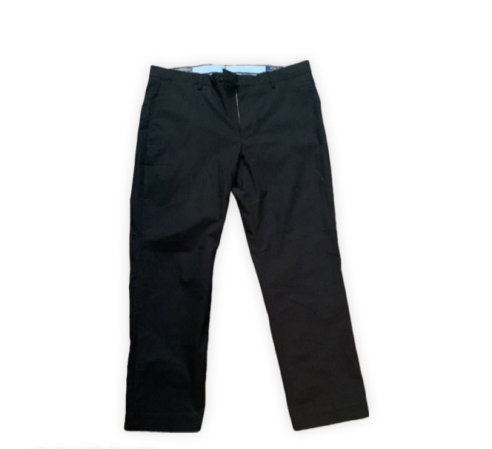 Polo Ralph Lauren Straight Fit Black Dress Pants Size 36 x 30 Work