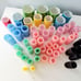 Vintage Lot of 55 Curlers Assorted Sizes