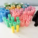 Vintage Lot of 55 Curlers Assorted Sizes