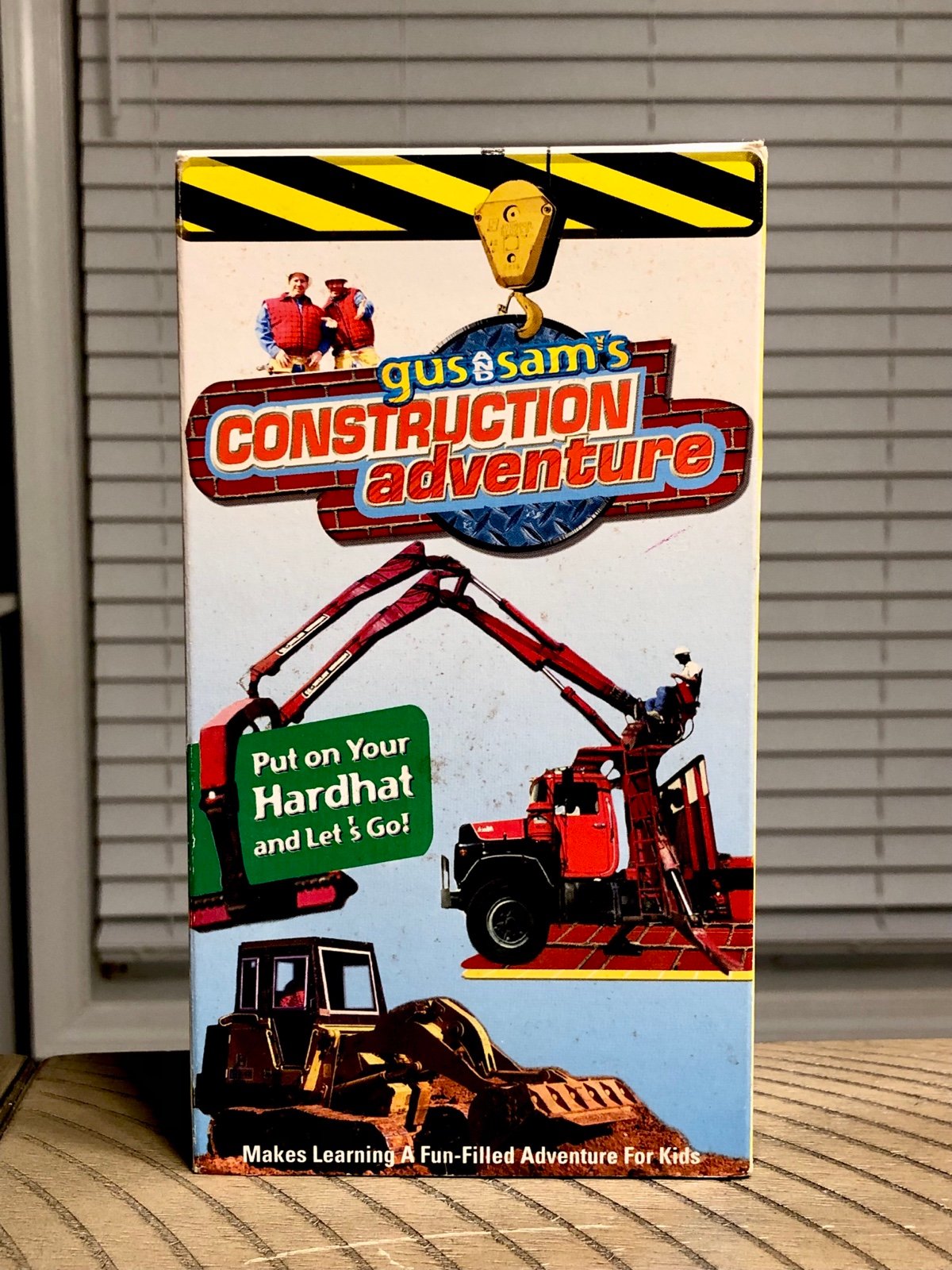 Gus and Sam's Construction Adventure (VHS 1997) RARE VINTAGE