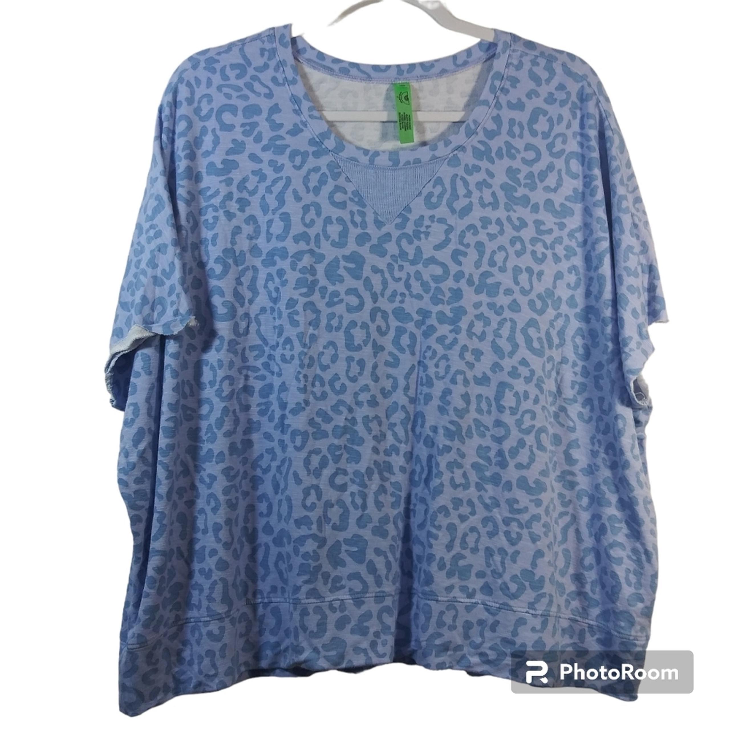 Honeydew Purple Cheetah Print Casual Lounge Top Size M - Honeydew USA