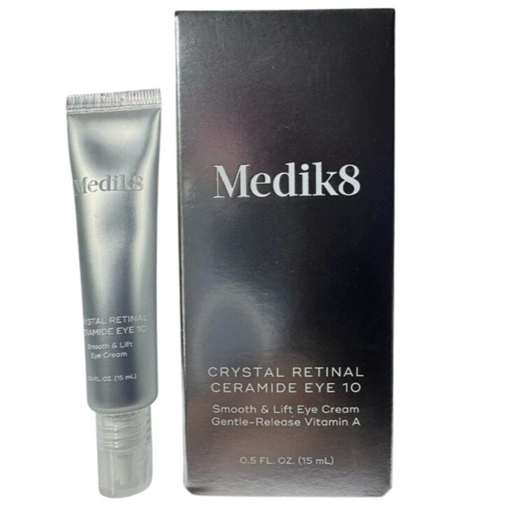 Medik8 Crystal Retinal Ceramide Eye 10 Smooth & Lift Eye Cream 0.5oz/15mL
