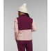 The North Face Women's Sweater Fleece Alpine Polartec Snap Pink Berry L