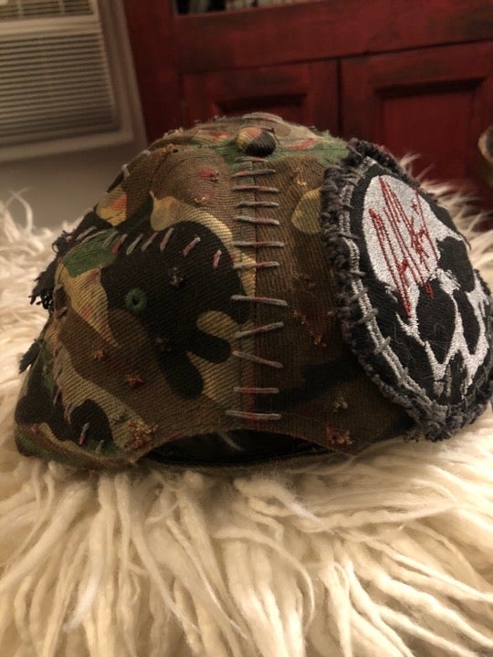 SKULL HAT CAMO-UNISEX
