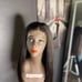 100 % Virgin Human Hair 180% density 4×4 HD Straight 18in Closure Wig