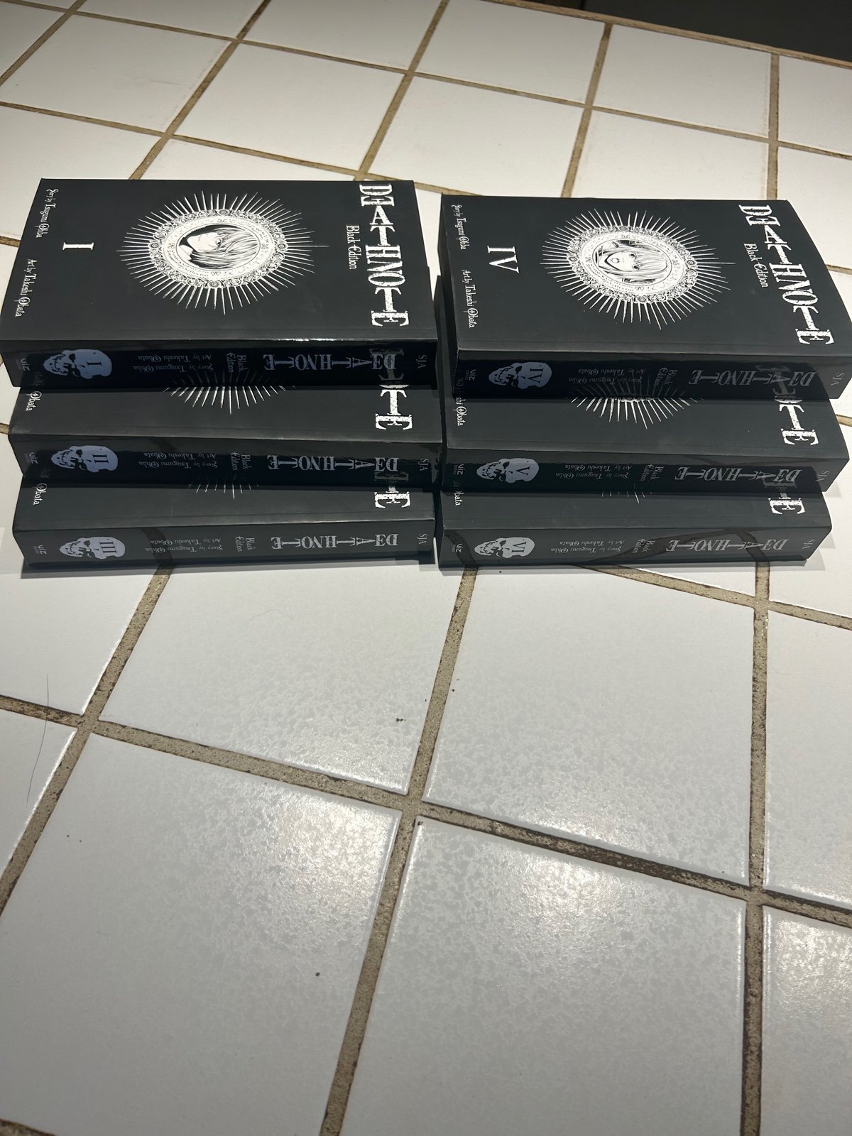 Death Note: Black Edition 1-6
