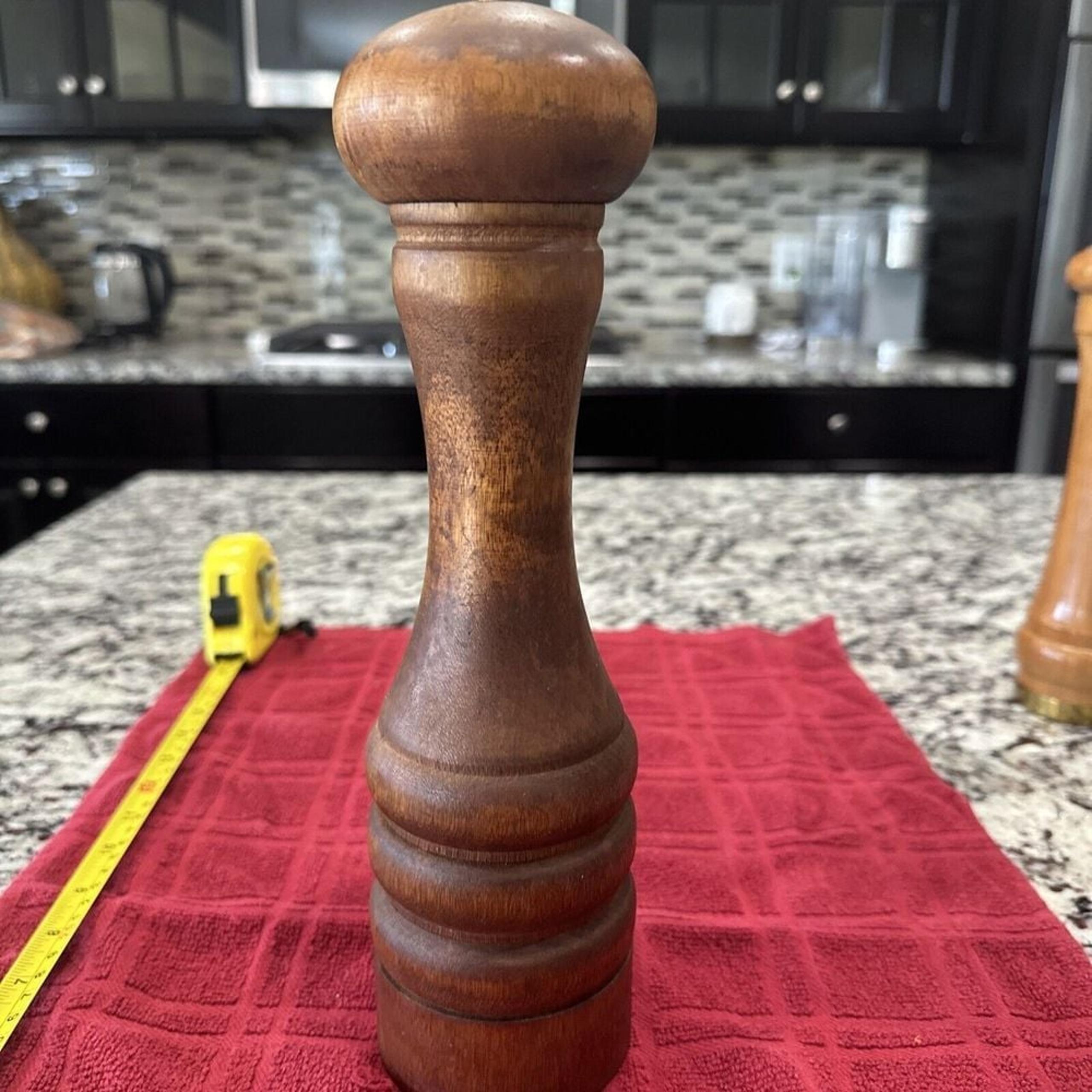 MCM Mid Century Modern Wood Salt & Pepper Set By Mort N Marton Canada