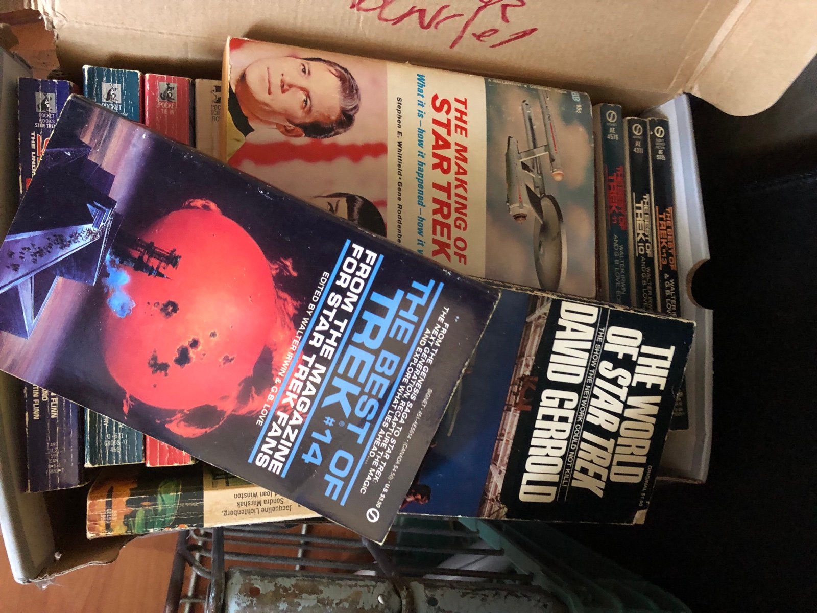 Star Trek paperback Book bundle!