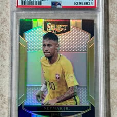 Neymar Jr 2016 Select SIlver Prizm #21 Brazil PSA 10 GEM MINT