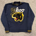 Akoo Black Panther Sweatshirt Sweater Medium Blue Graphic Spellout Long Sleeve