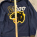 Akoo Black Panther Sweatshirt Sweater Medium Blue Graphic Spellout Long Sleeve