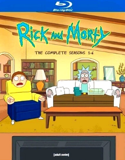 Rick and Morty Seasons 1-6 Blu-ray NEW FACTORY SEALED FREE SHIPPING
