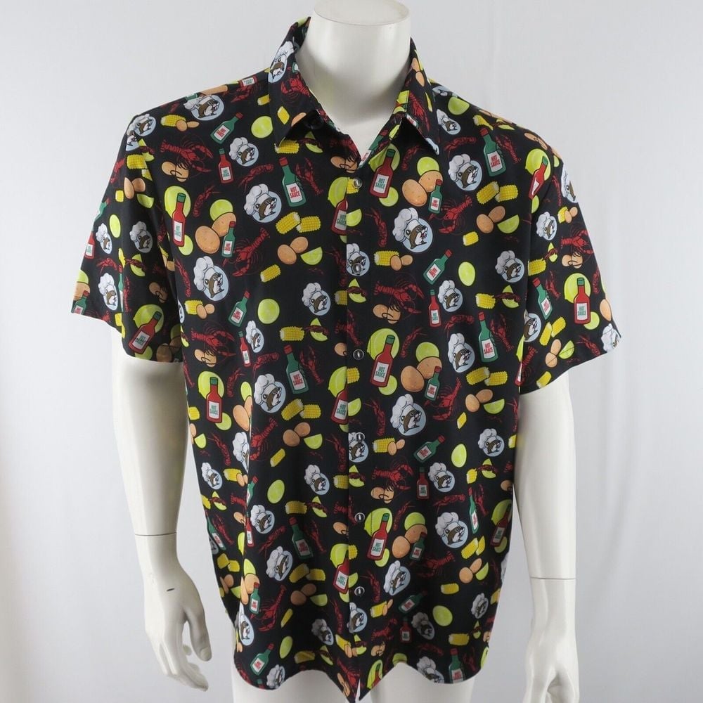 GRANCY】Zip Layered Wide Short Polo Shirt L