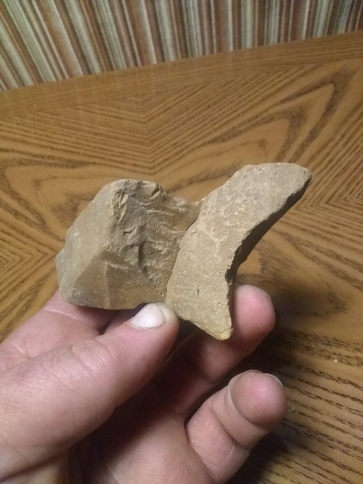 Native American Stone Fish Effigy