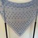 crocheted. hand knitted shawl