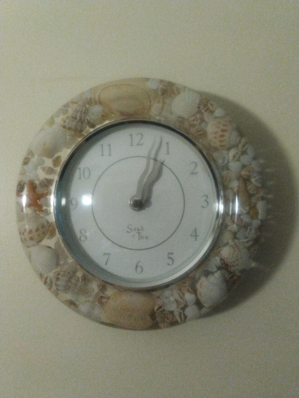 Seashell clock