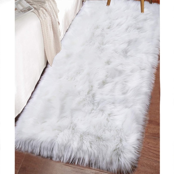 LOCHAS Ultra Soft Fluffy Rugs Faux Fur