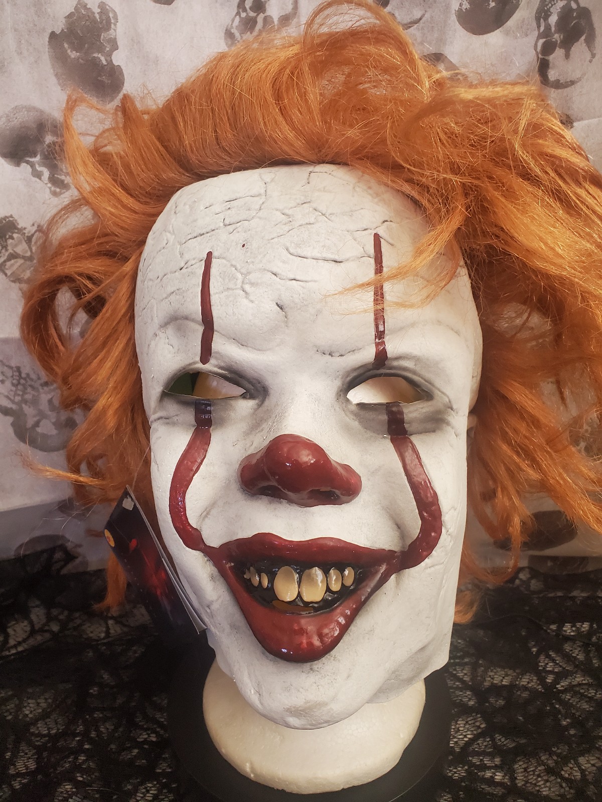 It Chapter 2 Two Pennywise Overhead Deluxe Latex Movie Mask By Rubies Every 27 Y