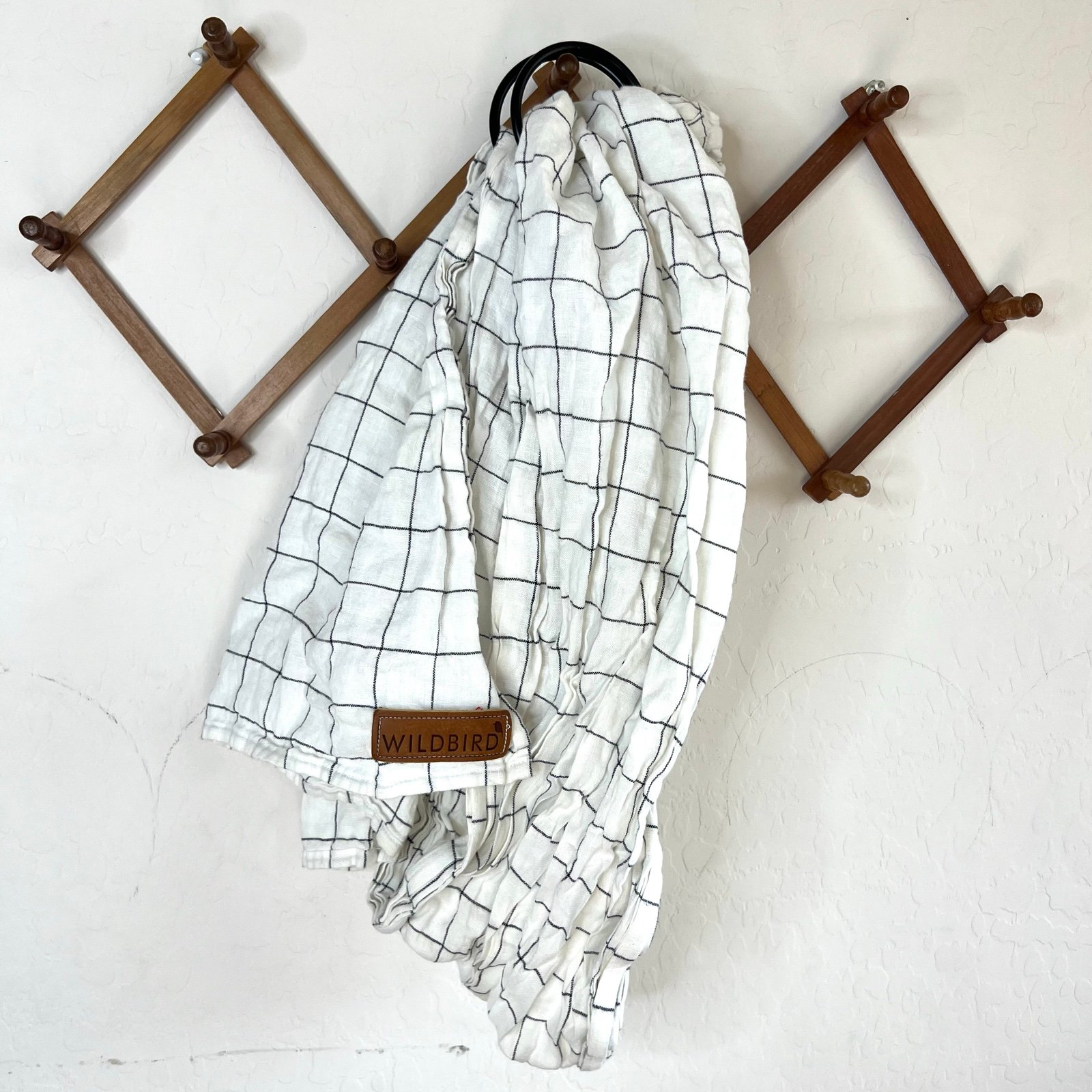 WildBird Ring Sling- White Windowpane