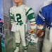 1998 NFL JOHNNY UNITAS / JOE NAMATH Starting Lineup Hall Of Fame Legends