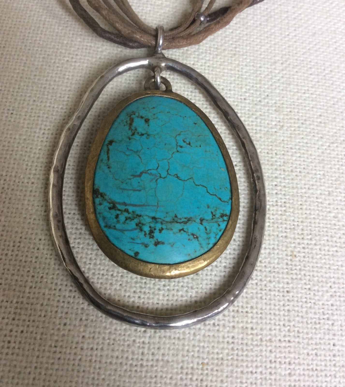 Silpada Vintage Double Halo Necklace