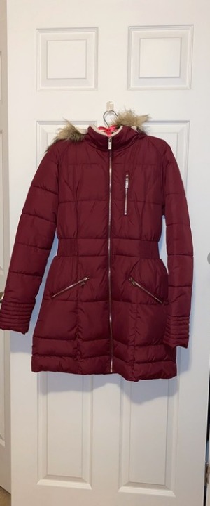 Guess coat purple M