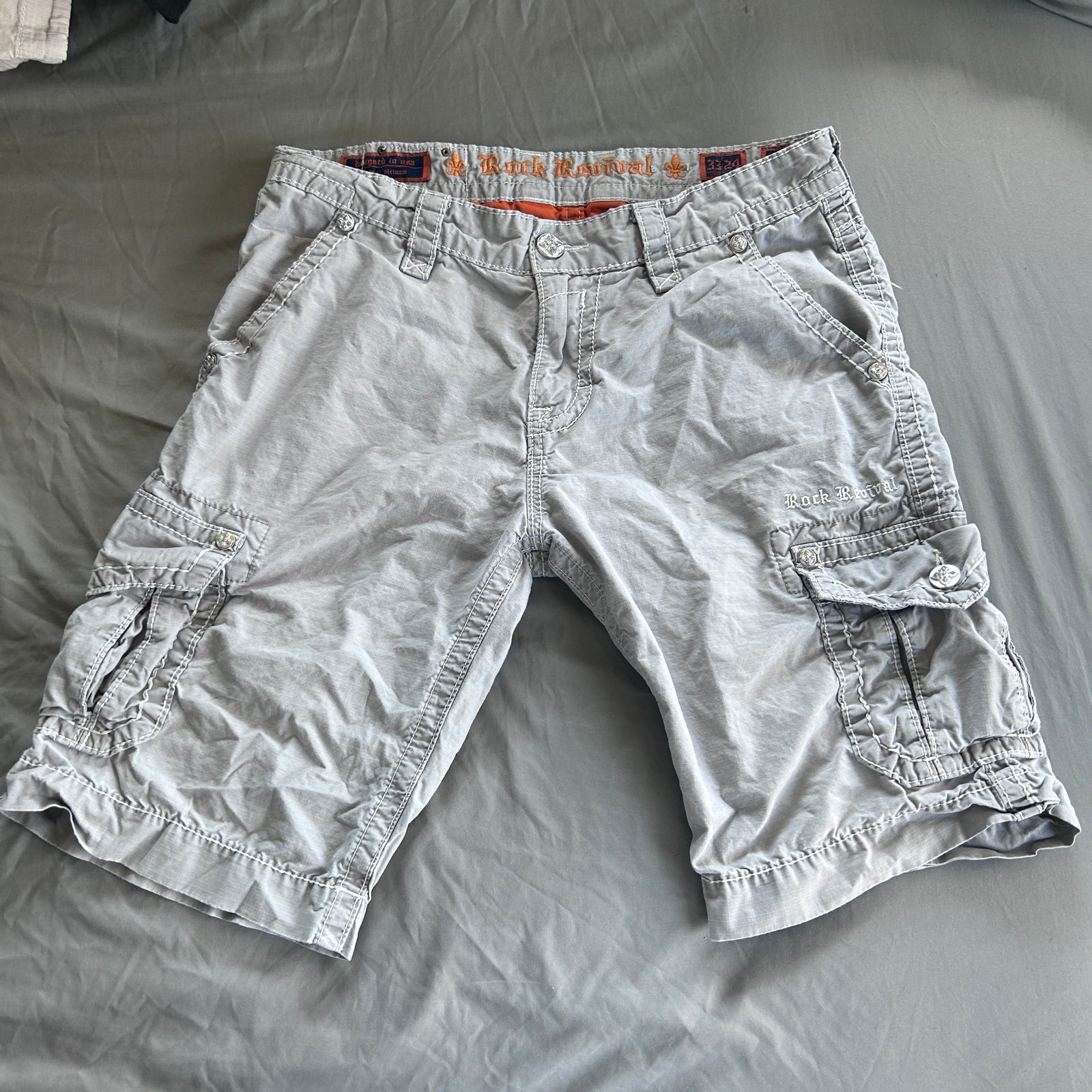 Rock Revival Cargo Shorts