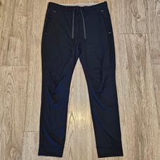 Mack Weldon Ace Performance Jogger Athleisure Pants - Navy - Medium 28 Inseam