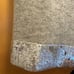 Henri Bendel Gray 100% Cashmere Sequin Hem Short Sleeve Sweater Top, Large