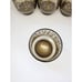 Vintage Libbey Empire Scroll Prado 2 A Pair Rocks Stacking Glasses Drinkware