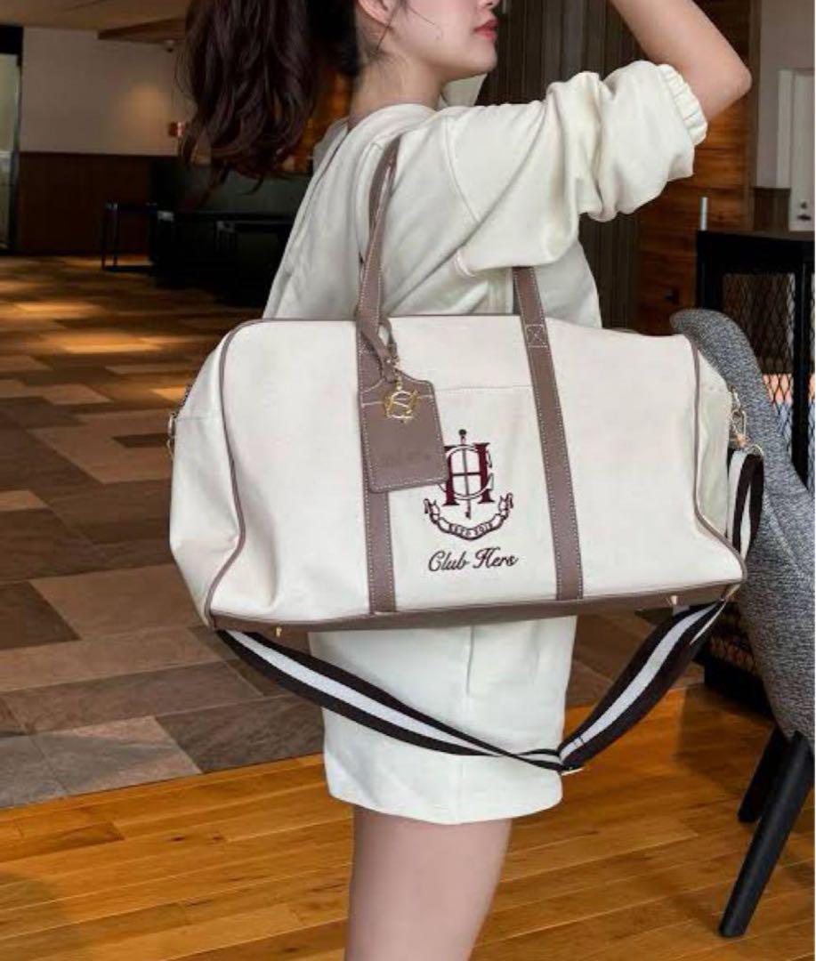 Her lip to ♡ Club Hers Boston Bag Novelty Item